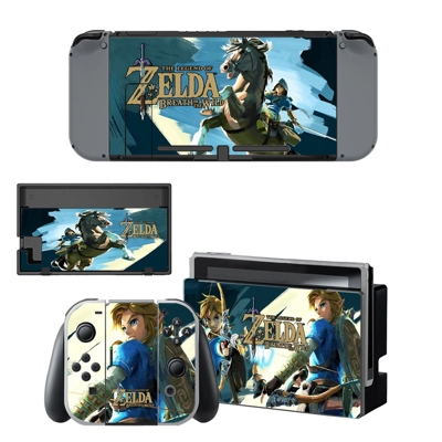 The Legend of Zelda decal skin for Nintendo Switch Console.. The Legend of Zelda decal skin for Nintendo Switch Console..