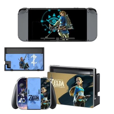 The Legend of Zelda decal skin for Nintendo Switch Console.. The Legend of Zelda decal skin for Nintendo Switch Console..