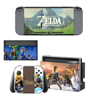 The Legend of Zelda decal skin for Nintendo Switch Console.. The Legend of Zelda decal skin for Nintendo Switch Console..