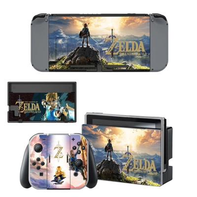 The Legend of Zelda decal skin for Nintendo Switch Console.. The Legend of Zelda decal skin for Nintendo Switch Console..