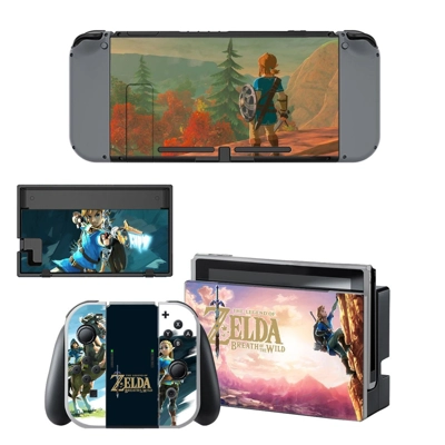 The Legend of Zelda decal skin for Nintendo Switch Console.. The Legend of Zelda decal skin for Nintendo Switch Console..