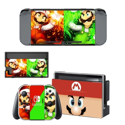 Super Mario Bros decal skin for Nintendo Switch Console an.. Super Mario Bros decal skin for Nintendo Switch Console an..