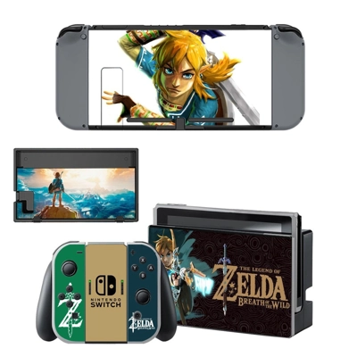 The Legend of Zelda decal skin for Nintendo Switch Console.. The Legend of Zelda decal skin for Nintendo Switch Console..
