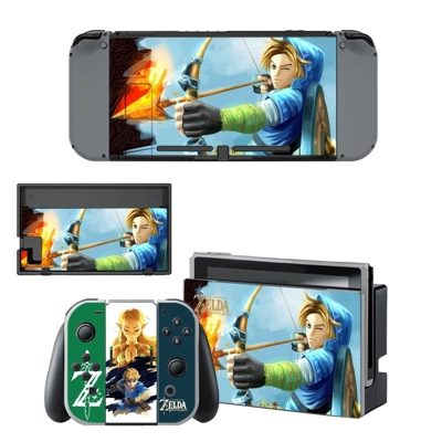 The Legend of Zelda decal skin for Nintendo Switch Console.. The Legend of Zelda decal skin for Nintendo Switch Console..
