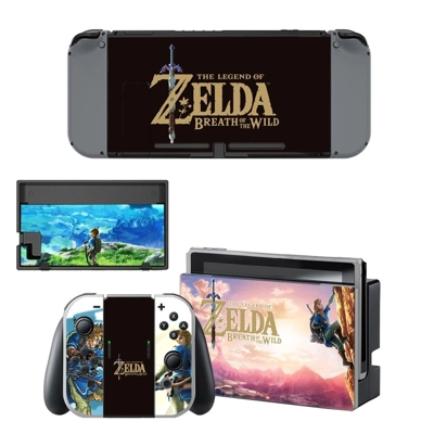 The Legend of Zelda decal skin for Nintendo Switch Console.. The Legend of Zelda decal skin for Nintendo Switch Console..