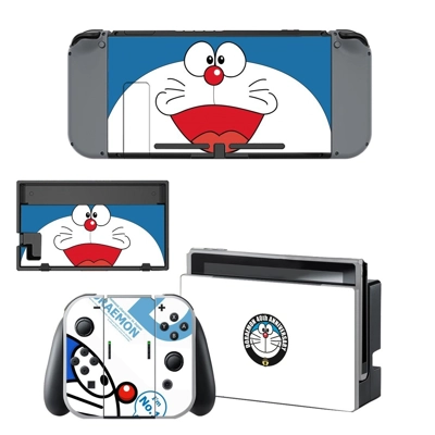 Doraemon decal skin for Nintendo Switch Console and Controllers
