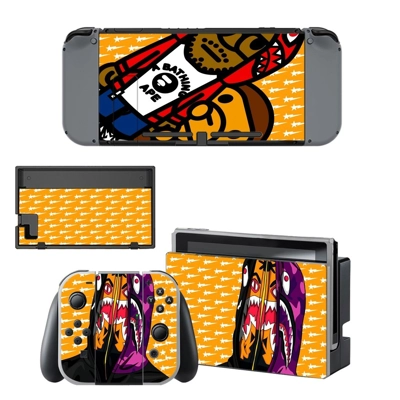 Bape wallpaper decal skin for Nintendo Switch Console and .. Bape wallpaper decal skin for Nintendo Switch Console and ..