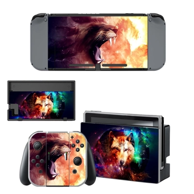 Real wolf decal skin for Nintendo Switch Console and Contr.. Real wolf decal skin for Nintendo Switch Console and Contr..