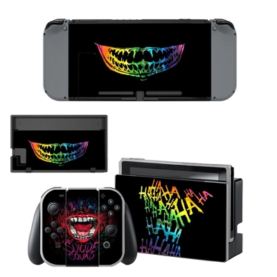 Suicide squad decal skin for Nintendo Switch Console and C.. Suicide squad decal skin for Nintendo Switch Console and C..