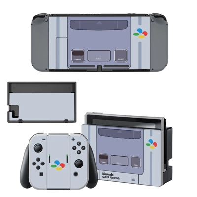 Nintendo super famicon decal skin for Nintendo Switch Cons.. Nintendo super famicon decal skin for Nintendo Switch Cons..