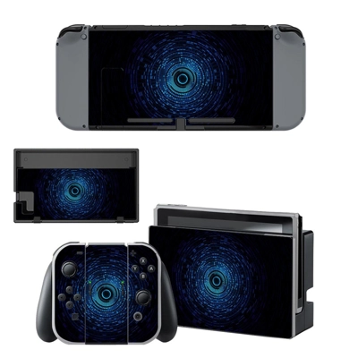 Metal spiral decal skin for Nintendo Switch Console and Co.. Metal spiral decal skin for Nintendo Switch Console and Co..