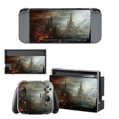 Destruction city decal skin for Nintendo Switch Console an.. Destruction city decal skin for Nintendo Switch Console an..