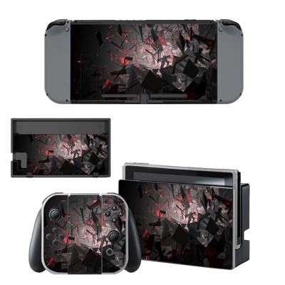 Broken box decal skin for Nintendo Switch Console and Cont.. Broken box decal skin for Nintendo Switch Console and Cont..