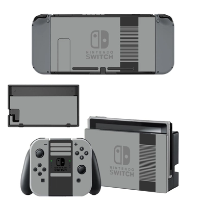 Classic design decal skin for Nintendo Switch Console and Controllers