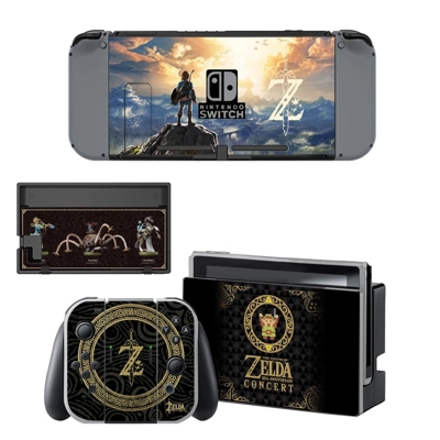 The Legend of Zelda decal skin for Nintendo Switch Console.. The Legend of Zelda decal skin for Nintendo Switch Console..