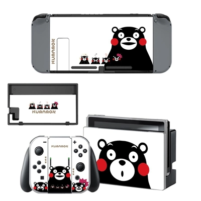 Kumamon decal skin for Nintendo Switch Console and Control.. Kumamon decal skin for Nintendo Switch Console and Control..