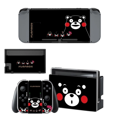 Kumamon decal skin for Nintendo Switch Console and Control.. Kumamon decal skin for Nintendo Switch Console and Control..