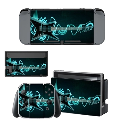 Electric guiter decal skin for Nintendo Switch Console and.. Electric guiter decal skin for Nintendo Switch Console and..