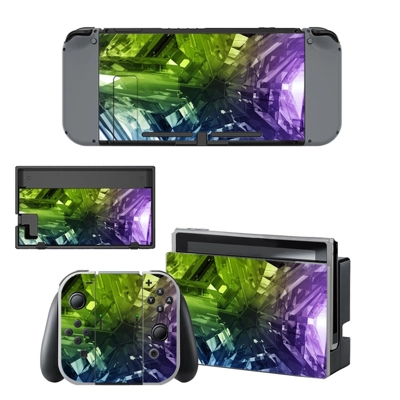 Geomatric pattern decal skin for Nintendo Switch Console a.. Geomatric pattern decal skin for Nintendo Switch Console a..