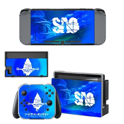 Sword art online decal skin for Nintendo Switch Console an.. Sword art online decal skin for Nintendo Switch Console an..