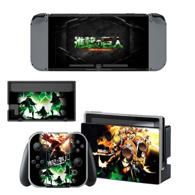 Attack on titan decal skin for Nintendo Switch Console and.. Attack on titan decal skin for Nintendo Switch Console and..