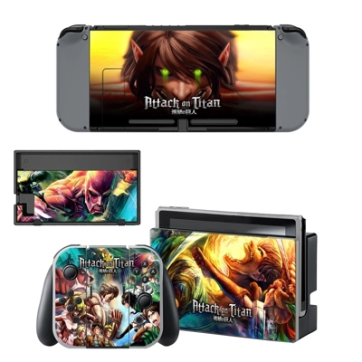 Attack on titan decal skin for Nintendo Switch Console and.. Attack on titan decal skin for Nintendo Switch Console and..