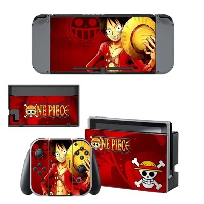 Onepiece decal skin for Nintendo Switch Console and Controllers