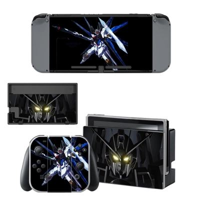 Wing Gundam v2 decal skin for Nintendo Switch Console and .. Wing Gundam v2 decal skin for Nintendo Switch Console and ..