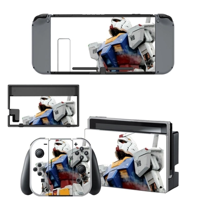 Gundam art decal skin for Nintendo Switch Console and Cont.. Gundam art decal skin for Nintendo Switch Console and Cont..