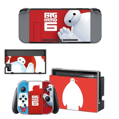Big hero 6 decal skin for Nintendo Switch Console and Cont.. Big hero 6 decal skin for Nintendo Switch Console and Cont..