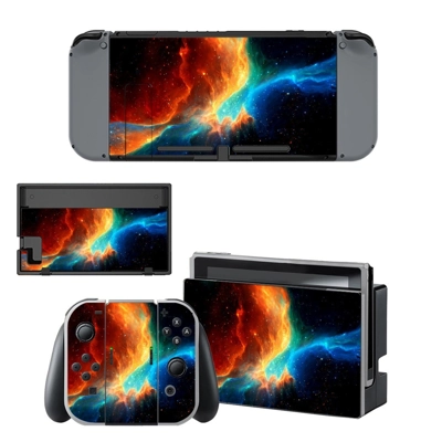 Fire sky decal skin for Nintendo Switch Console and Contro.. Fire sky decal skin for Nintendo Switch Console and Contro..