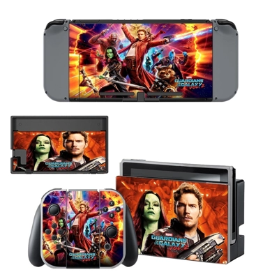 Guardians of the galaxy decal skin for Nintendo Switch Console and Controllers