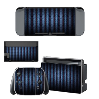 Blue vintage decal skin for Nintendo Switch Console and Co.. Blue vintage decal skin for Nintendo Switch Console and Co..
