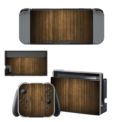 Wooden board decal skin for Nintendo Switch Console and Co.. Wooden board decal skin for Nintendo Switch Console and Co..