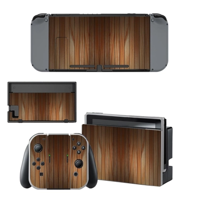 Wooden board decal skin for Nintendo Switch Console and Co.. Wooden board decal skin for Nintendo Switch Console and Co..