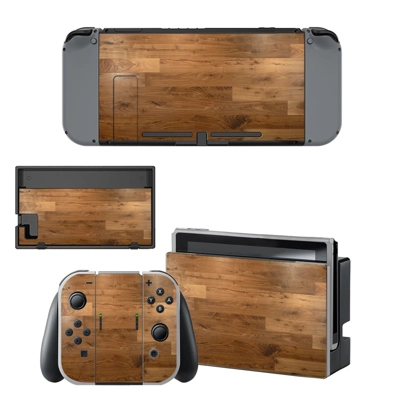 Wooden board decal skin for Nintendo Switch Console and Co.. Wooden board decal skin for Nintendo Switch Console and Co..