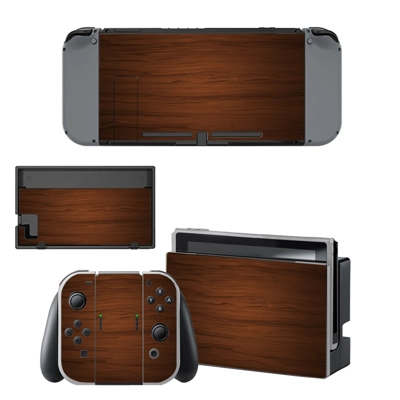 Wooden board decal skin for Nintendo Switch Console and Co.. Wooden board decal skin for Nintendo Switch Console and Co..
