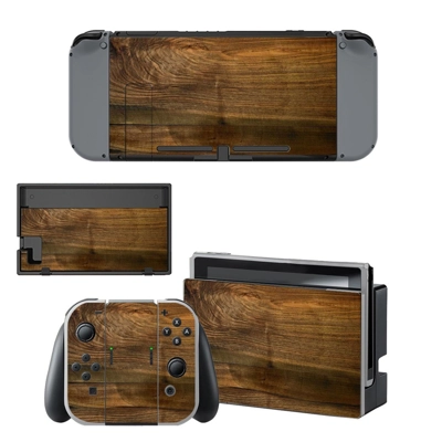 Wooden board decal skin for Nintendo Switch Console and Co.. Wooden board decal skin for Nintendo Switch Console and Co..