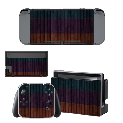 Wooden board decal skin for Nintendo Switch Console and Co.. Wooden board decal skin for Nintendo Switch Console and Co..