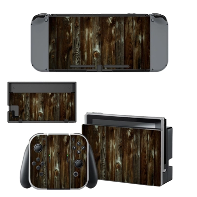 Wooden board decal skin for Nintendo Switch Console and Co.. Wooden board decal skin for Nintendo Switch Console and Co..