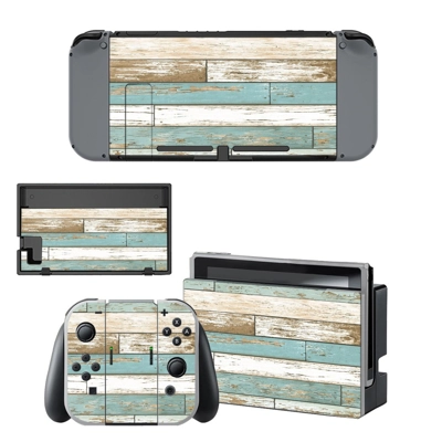 Wooden board decal skin for Nintendo Switch Console and Co.. Wooden board decal skin for Nintendo Switch Console and Co..