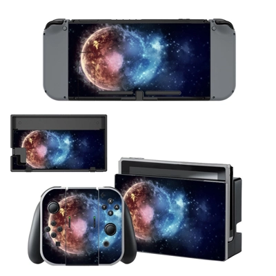 Burning planet decal skin for Nintendo Switch Console and .. Burning planet decal skin for Nintendo Switch Console and ..