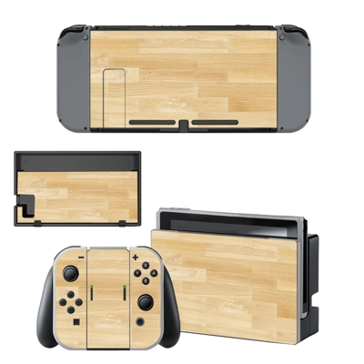 Wooden board decal skin for Nintendo Switch Console and Co.. Wooden board decal skin for Nintendo Switch Console and Co..