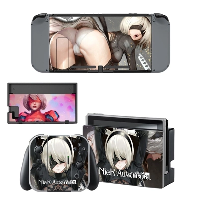 Nier Automata decal skin for Nintendo Switch Console and Controllers