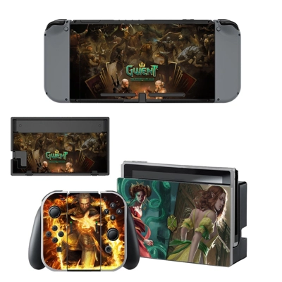 GWENT The witcher card game decal skin for Nintendo Switch.. GWENT The witcher card game decal skin for Nintendo Switch..