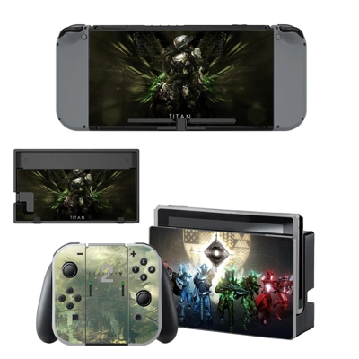Titan decal skin for Nintendo Switch Console and Controllers