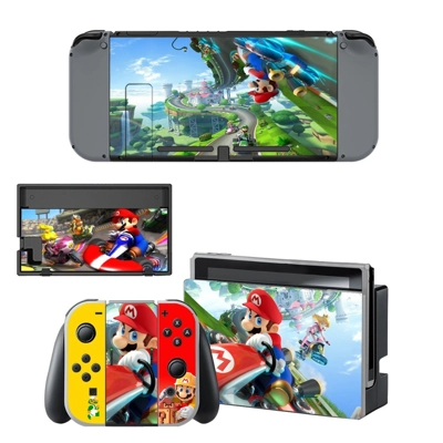 Super Mario Bros decal skin for Nintendo Switch Console and Controllers