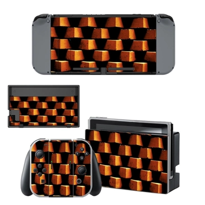Broken wall decal skin for Nintendo Switch Console and Controllers