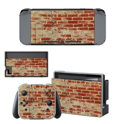 Blurry wall decal skin for Nintendo Switch Console and Controllers