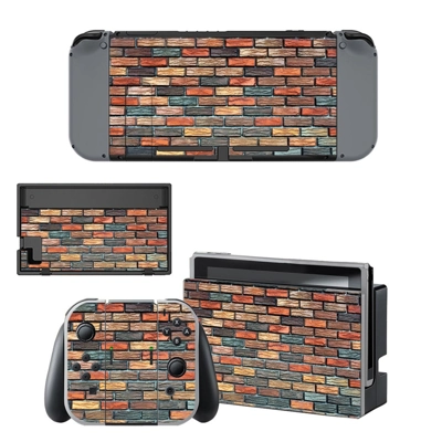 Blurry wall decal skin for Nintendo Switch Console and Controllers